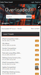 Mobile Screenshot of forum.overloadedxp.com